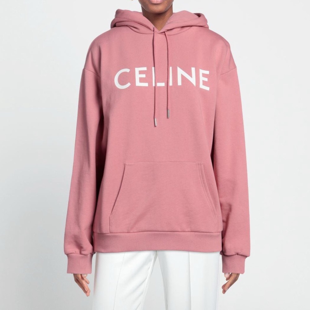 NWT - Celine Dusty Rose Hoodie Sweater / hoodie